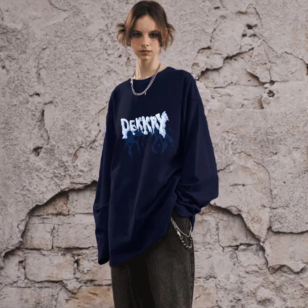 Easy Letter Graphic Sweatshirt