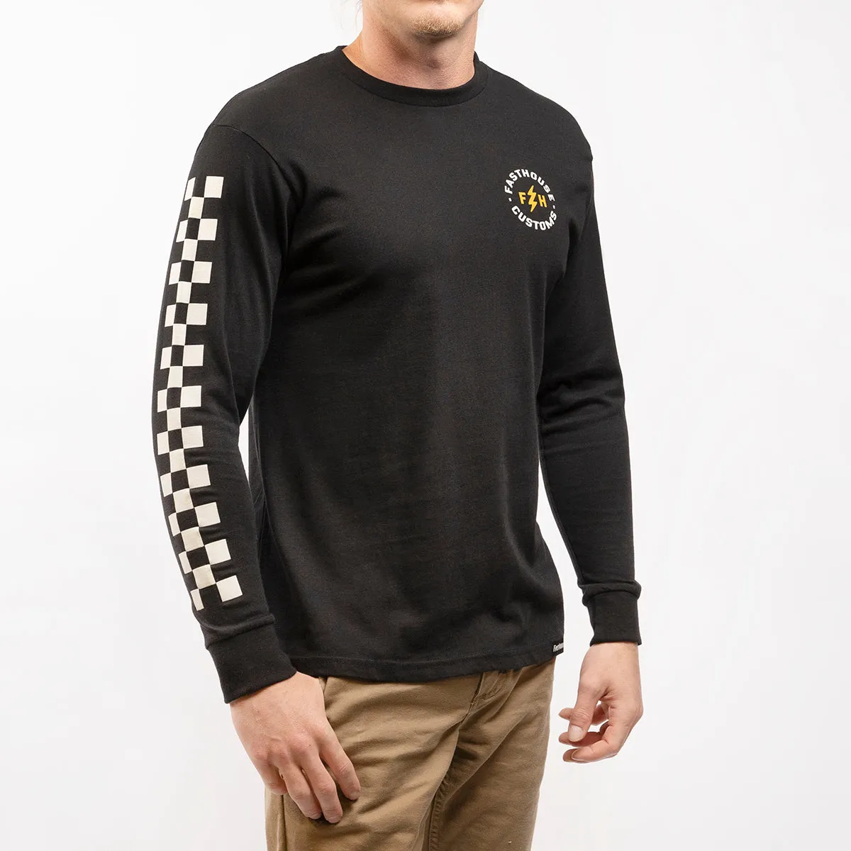Easy Rider Long Sleeve Tee - Black
