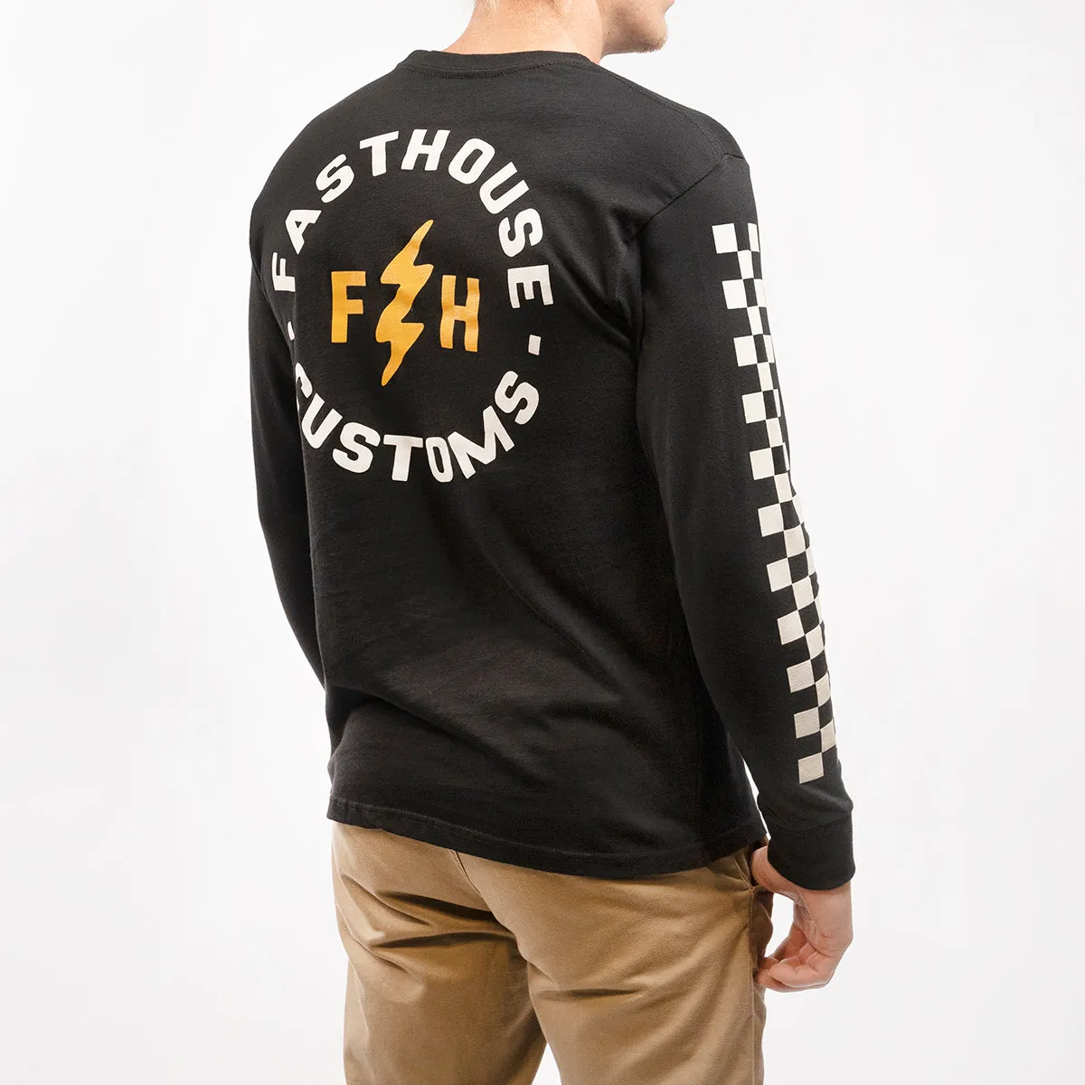 Easy Rider Long Sleeve Tee - Black