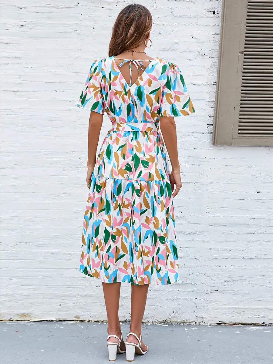 Easy to Love Flutter Sleeve Dress