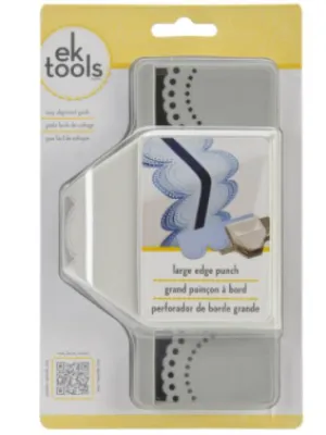 EK Tools Dotted Scallop Large Edge Punch