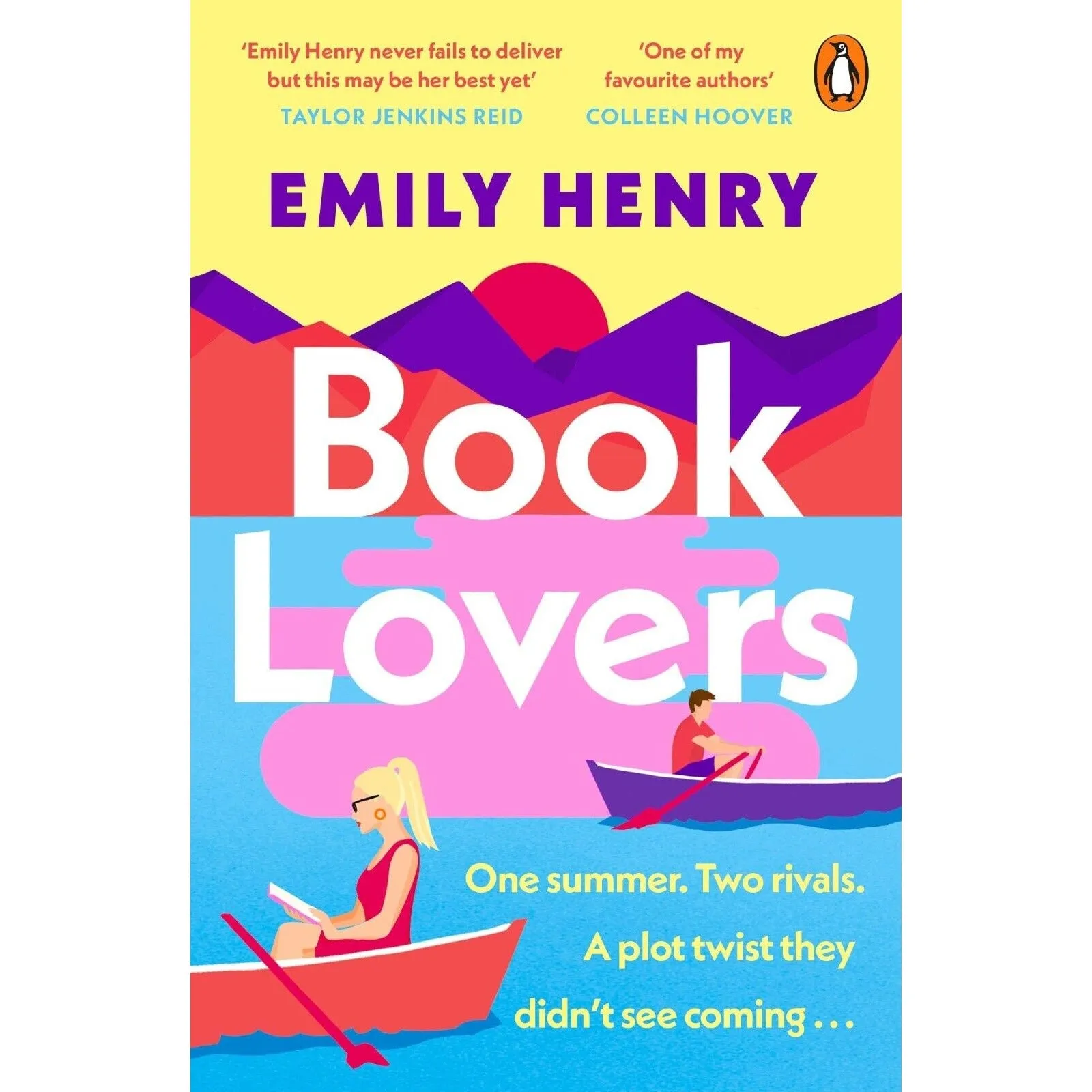 Emily Henry Collection 4 Books Set Happy Place, Book Lovers, You and Me on Vacation, Beach Read