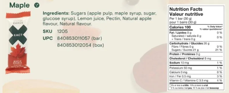 Energy: Fruit Bars - Single