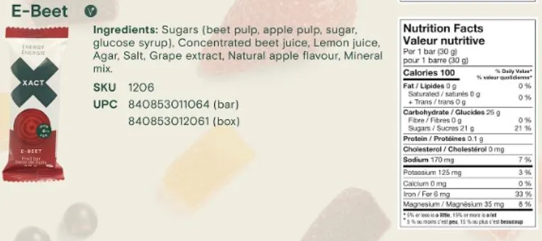 Energy: Fruit Bars - Single