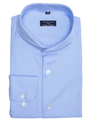 Extreme Cutaway Blue Premium Weave Shirt