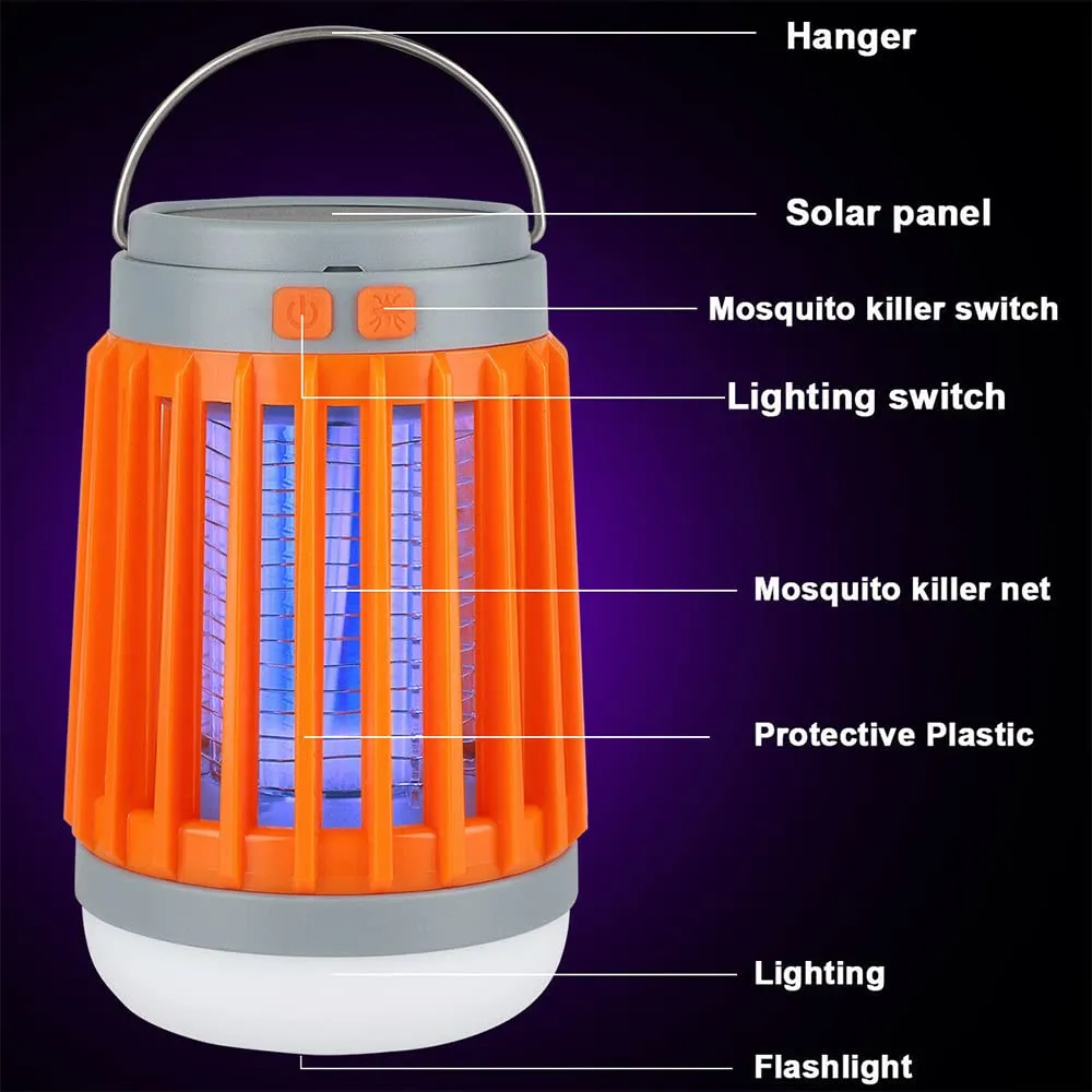 Fanyil Solar Outdoor LED Light and Mosquito Killer