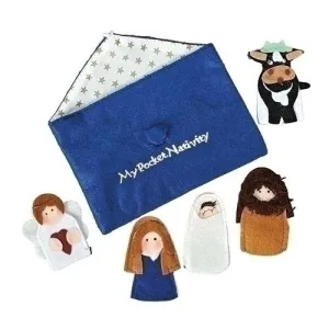 Finger Puppet Nativity Set.