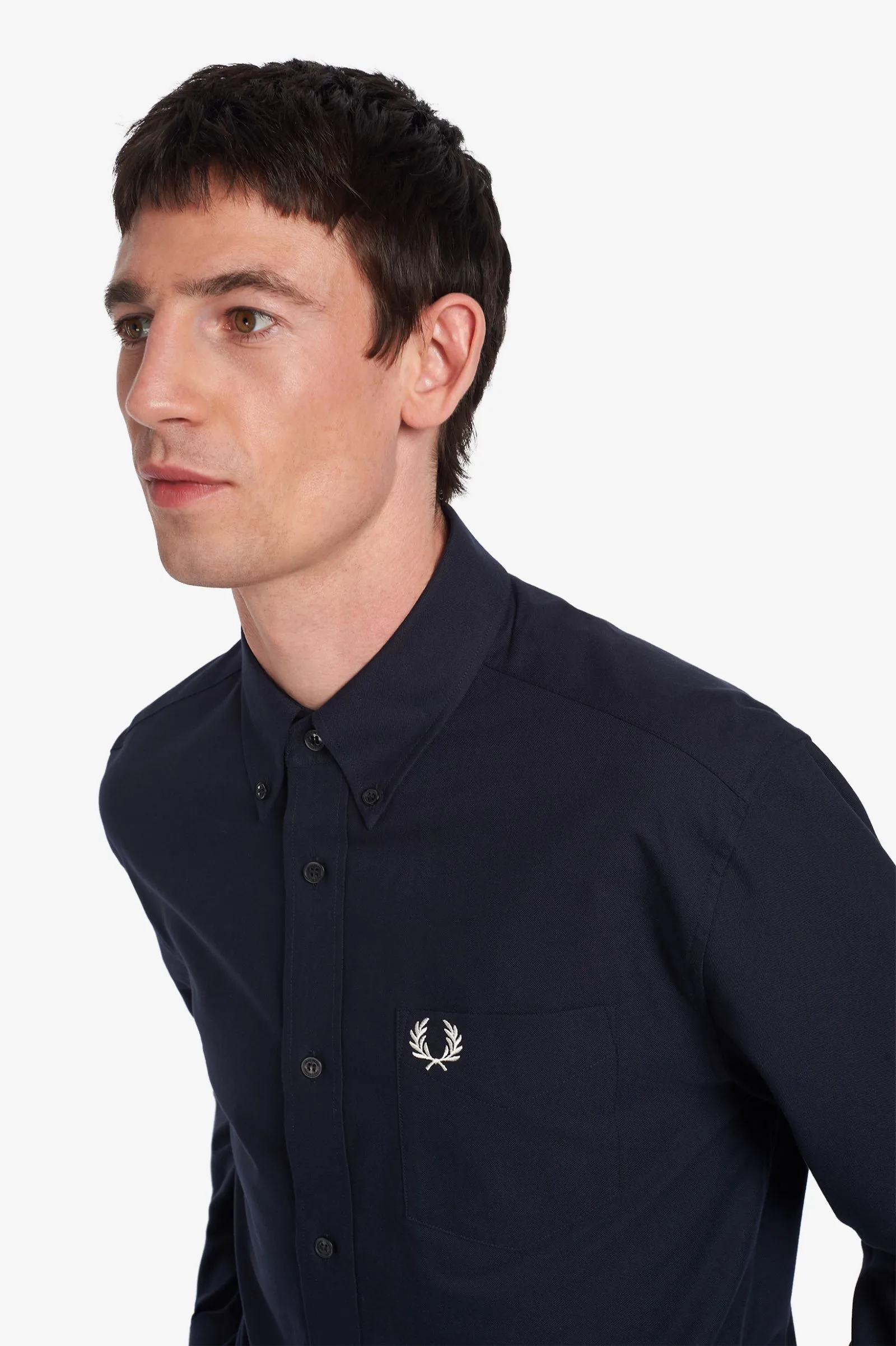 Fred Perry M2700 Oxford Shirt Navy