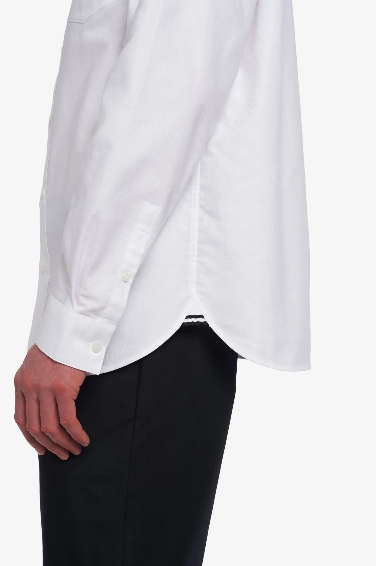 Fred Perry M2700 Oxford Shirt White