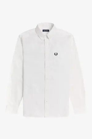 Fred Perry M2700 Oxford Shirt White