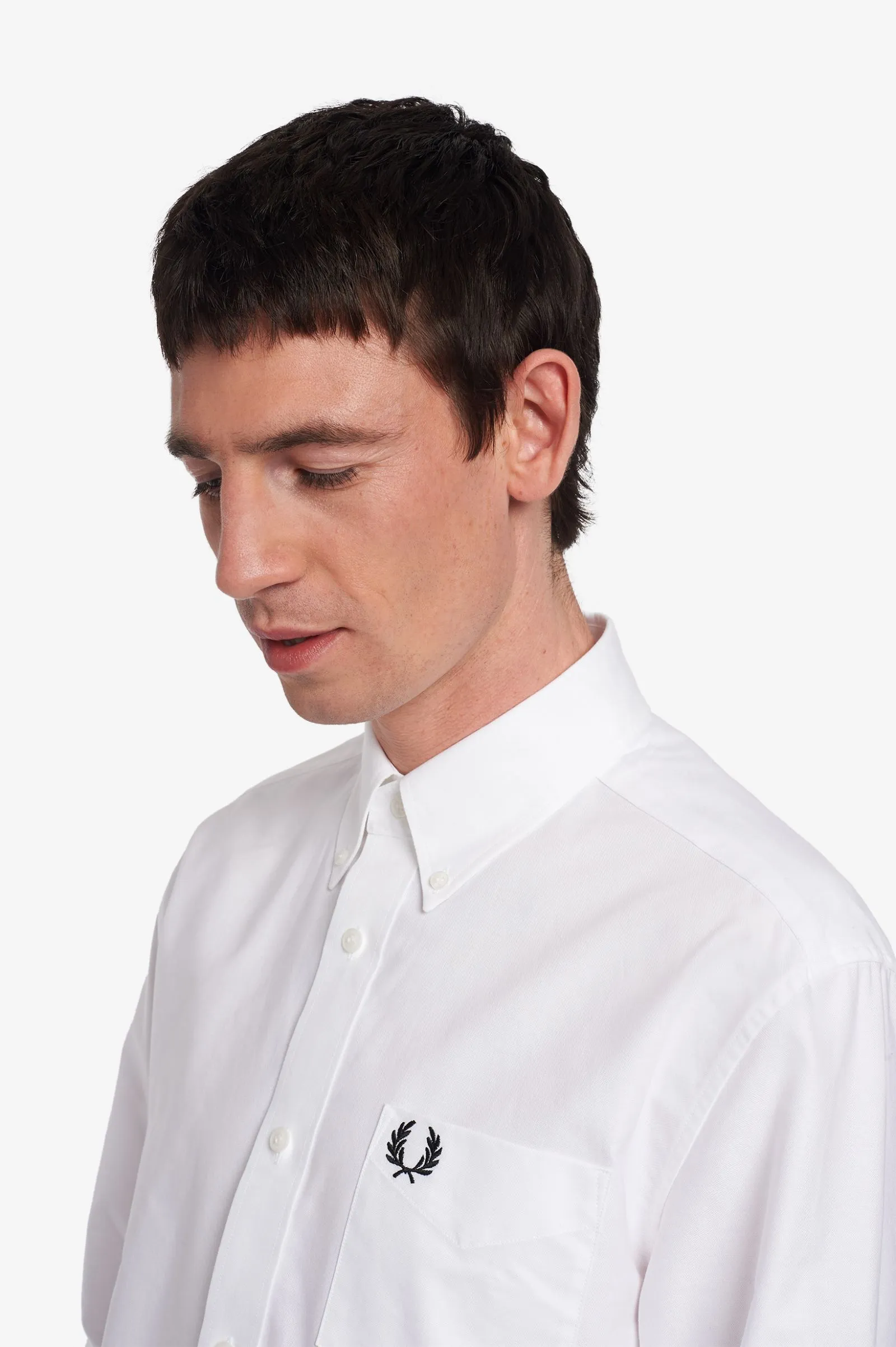 Fred Perry M2700 Oxford Shirt White