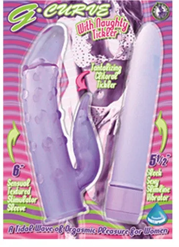 G-Curve with Naughty Tickler Lavender