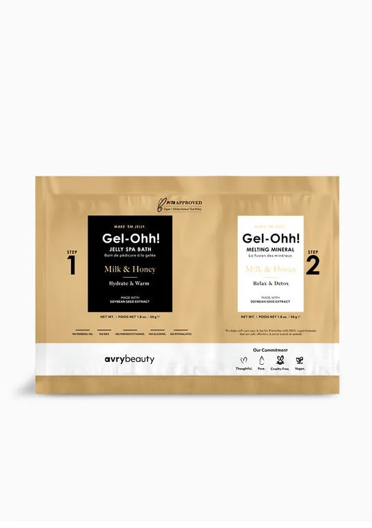 Gel-Ohh! Jelly Spa Bath - Milk & Honey