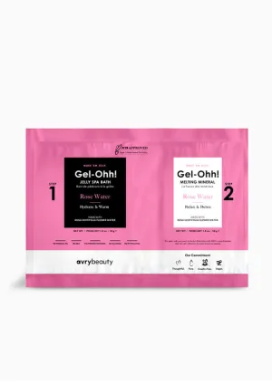 *Gel-Ohh! Jelly Spa Bath - Rose Water (CASE 30PC)