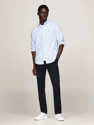 Gingham Oxford Shirt in Blue