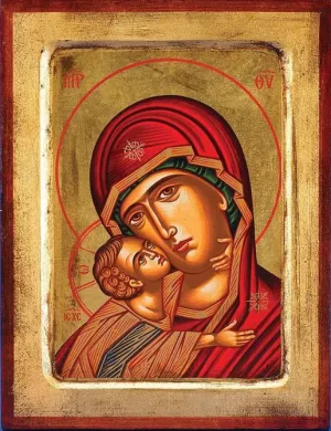 Glikofilousa (Sweet Kissing Madonna)- Gold Leaf