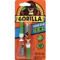 GORILLA 0.11 Oz. SUPER GLUE GEL (2-Pack)