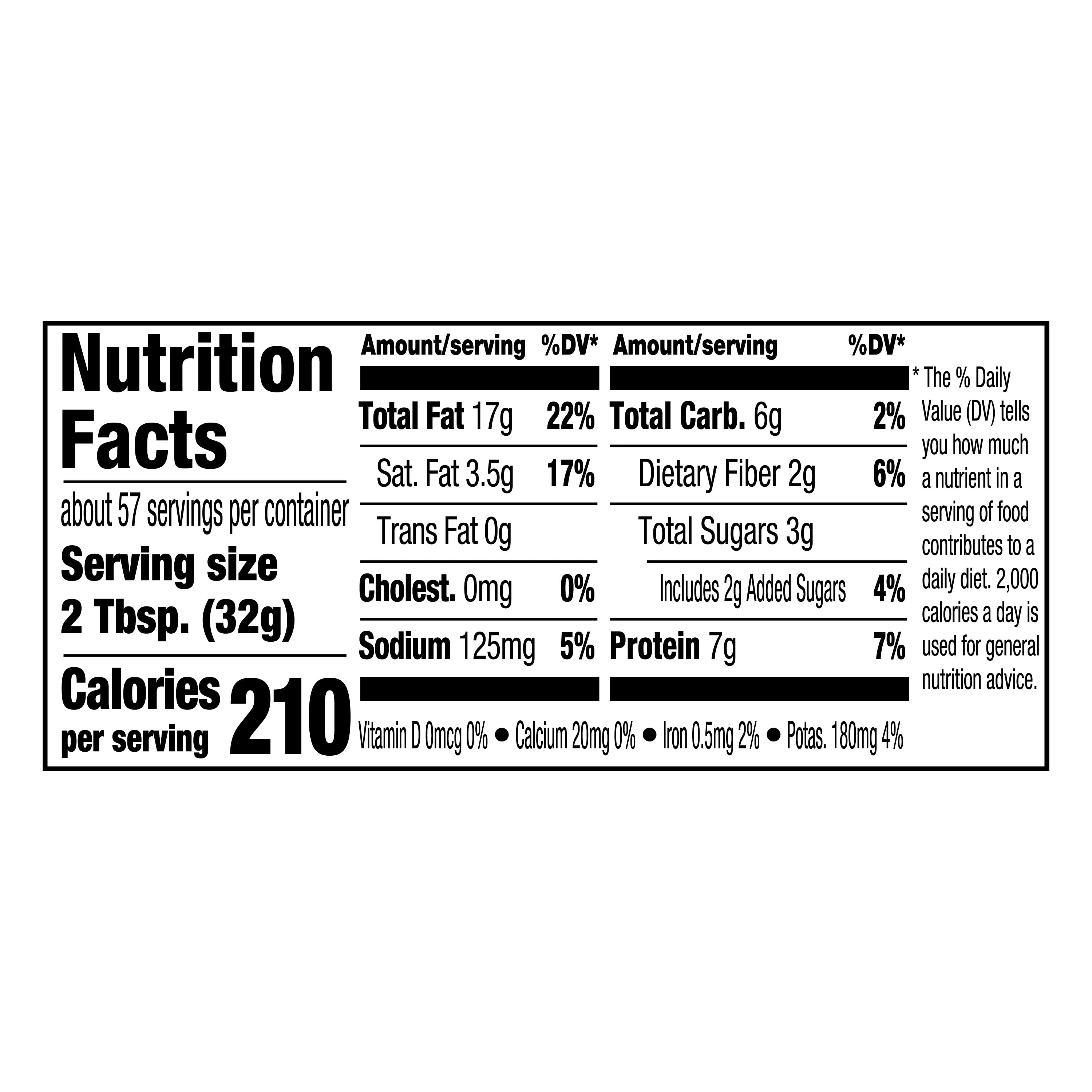 Great Value Creamy Peanut Butter, 64 oz FREE AND FAST SHIPPING