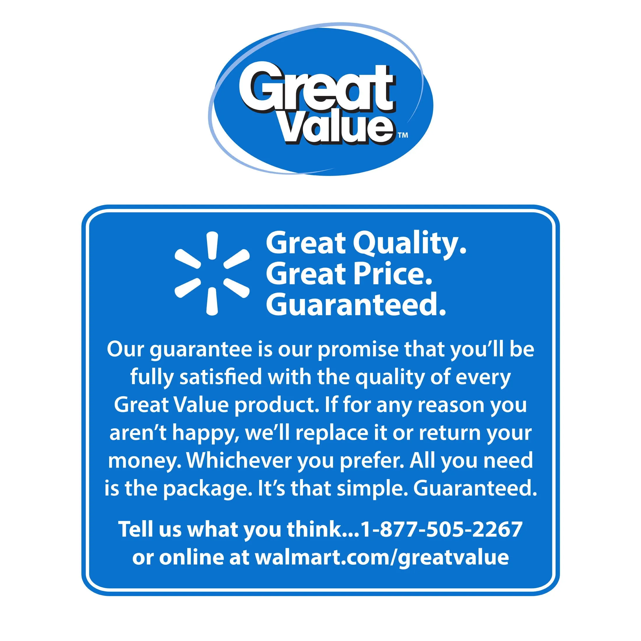 Great Value Creamy Peanut Butter, 64 oz FREE AND FAST SHIPPING