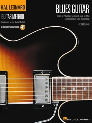 Hal Leonard Guitar Method - Blues Guitar (9 inch. x 12 inch. Edition - Book/Online Audio)