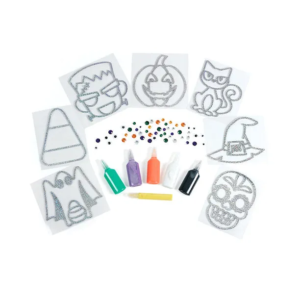 Halloween Easy Sparkle Window Art