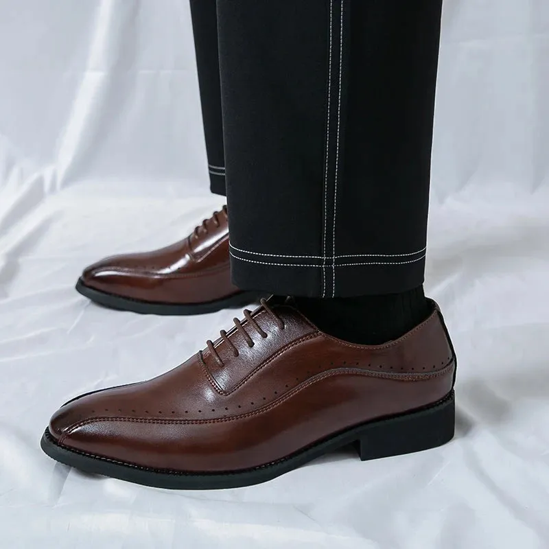 Henry Collins Leather Oxfords