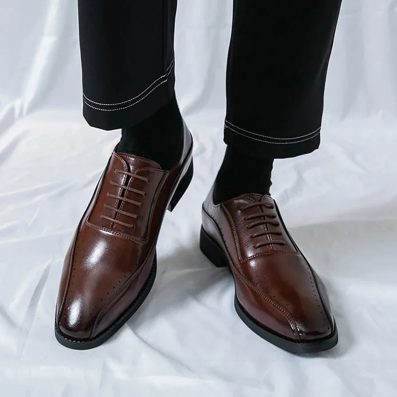 Henry Collins Leather Oxfords