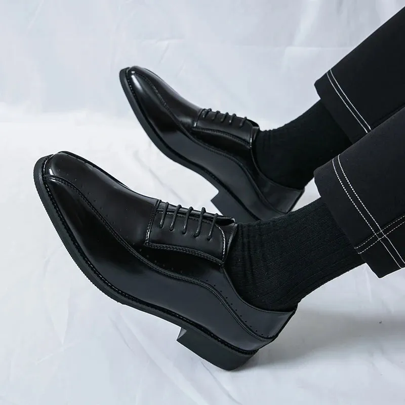 Henry Collins Leather Oxfords