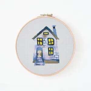 House Cross Stitch Pattern #716