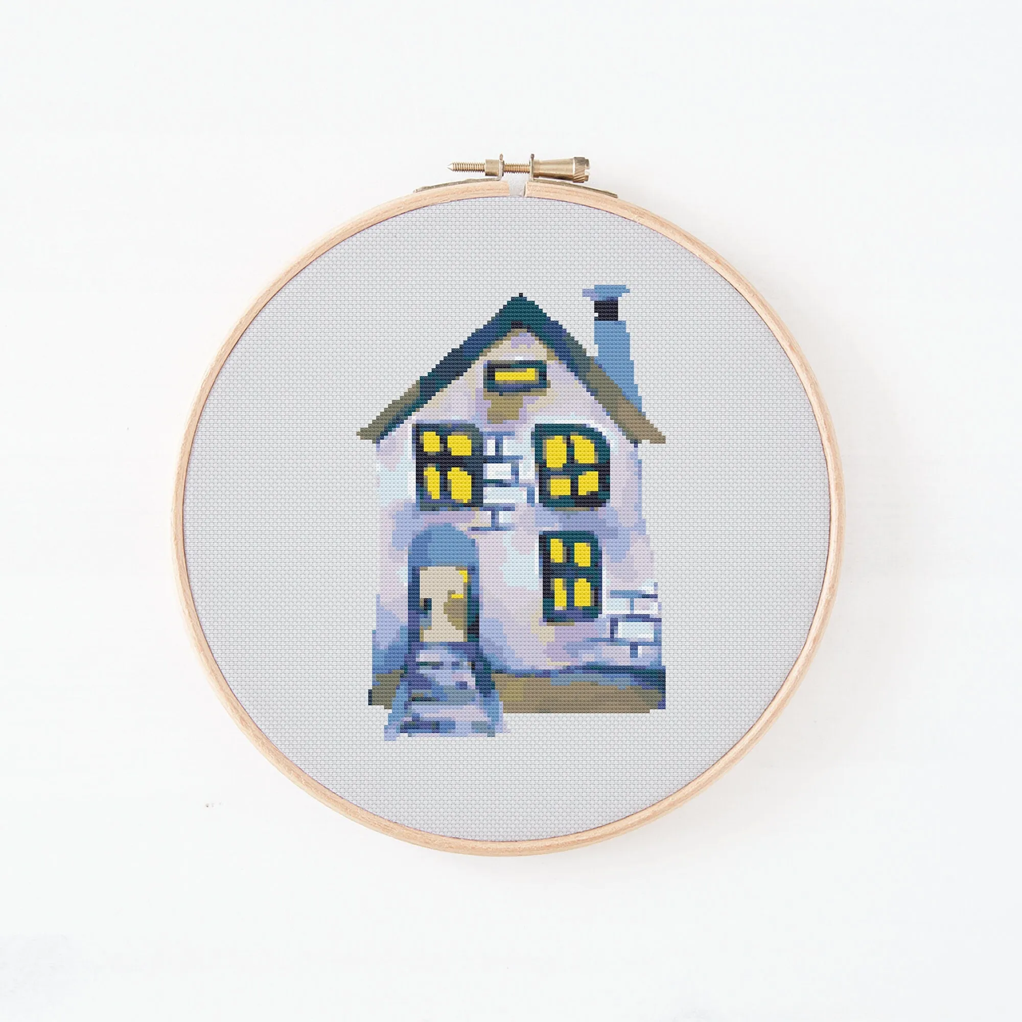 House Cross Stitch Pattern #716