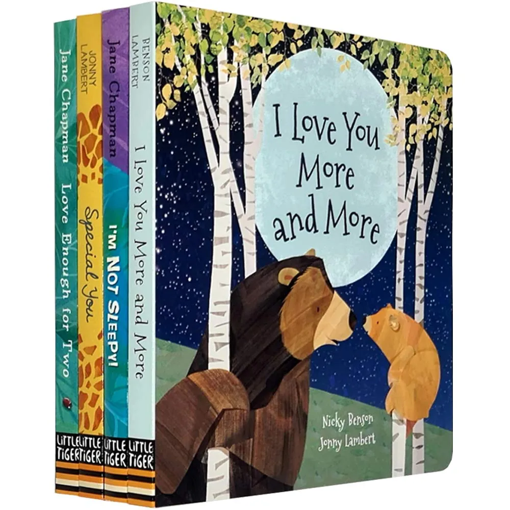 I Love You More and More, I'm Not Sleepy, Special You, Love Enough for Two 4 Books Collection Set