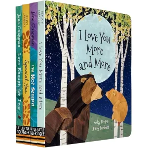I Love You More and More, I'm Not Sleepy, Special You, Love Enough for Two 4 Books Collection Set