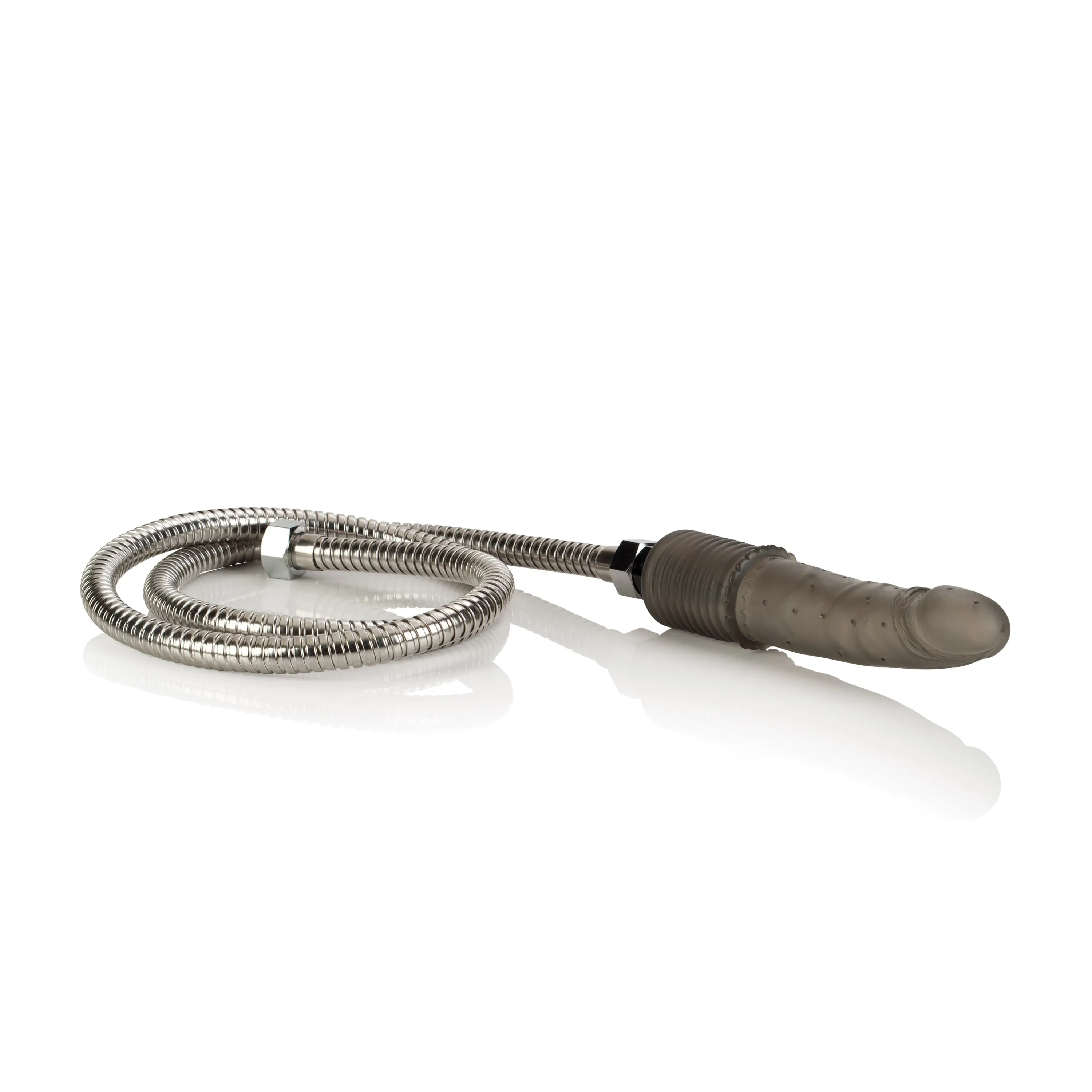 Introducing the Deluxe Shower Enema Set: Removable Perforated Jelly Dong Nozzle with Nickel-Free Hose