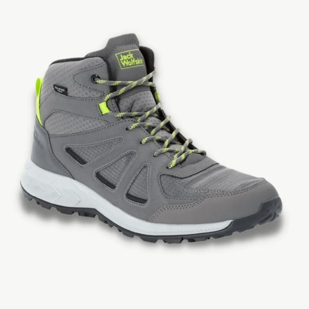 jack wolfskin Woodland 2 Texapore Mid Men's Waterproof Hiking Shoes