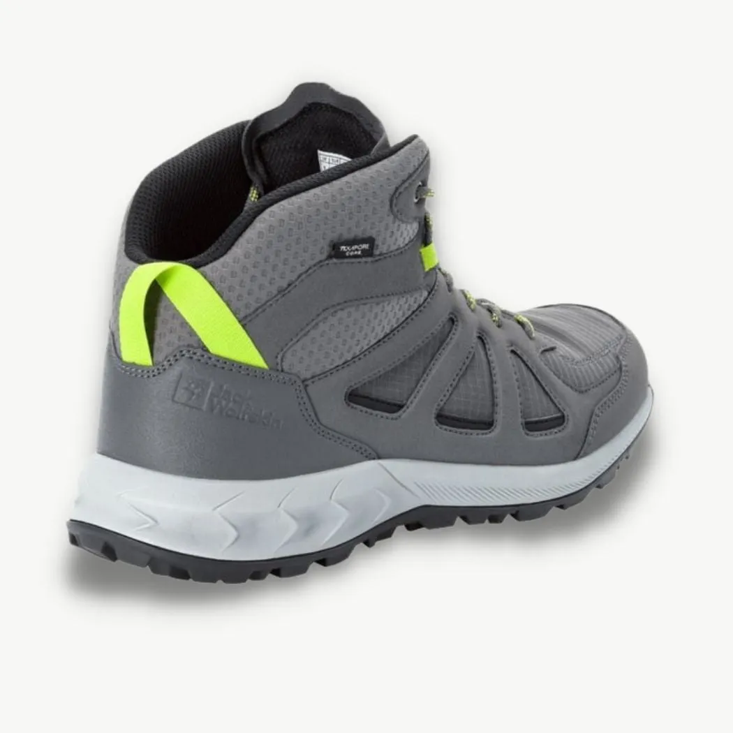 jack wolfskin Woodland 2 Texapore Mid Men's Waterproof Hiking Shoes