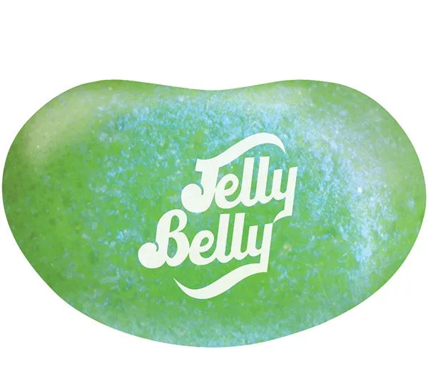 Jelly Belly Jewel Sour Apple Jelly Beans - 10 lb Bulk Case