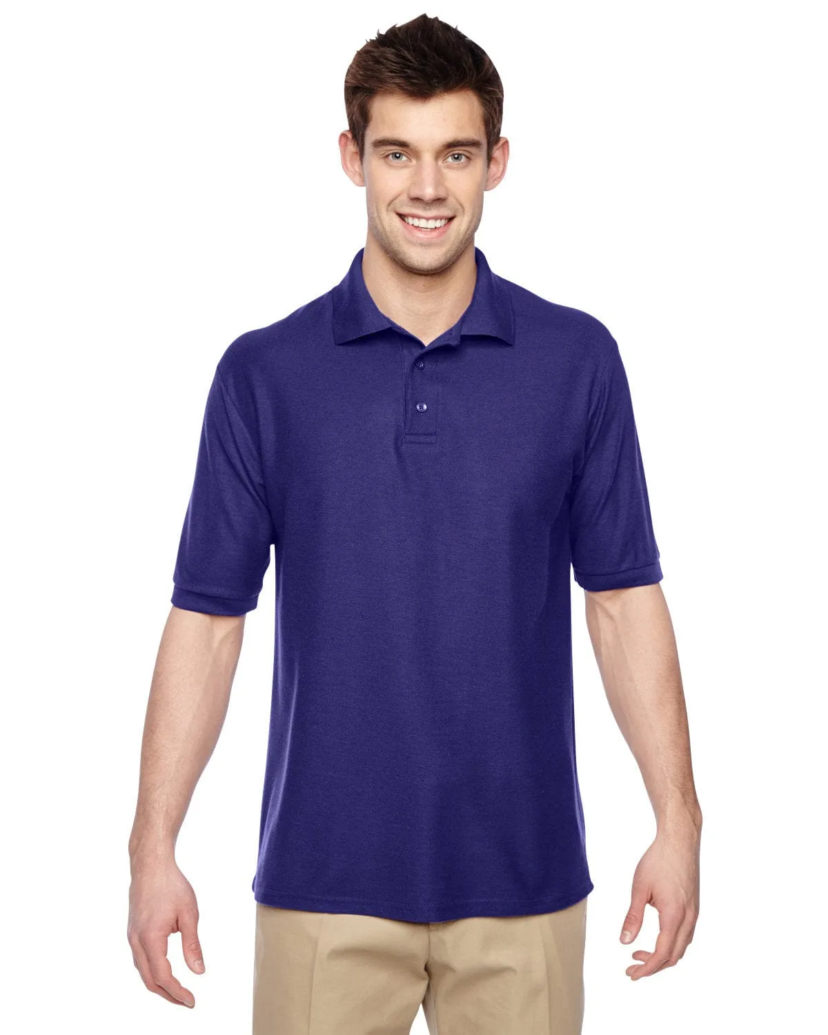 Jerzees Easy-Care Polo | Deep Purple
