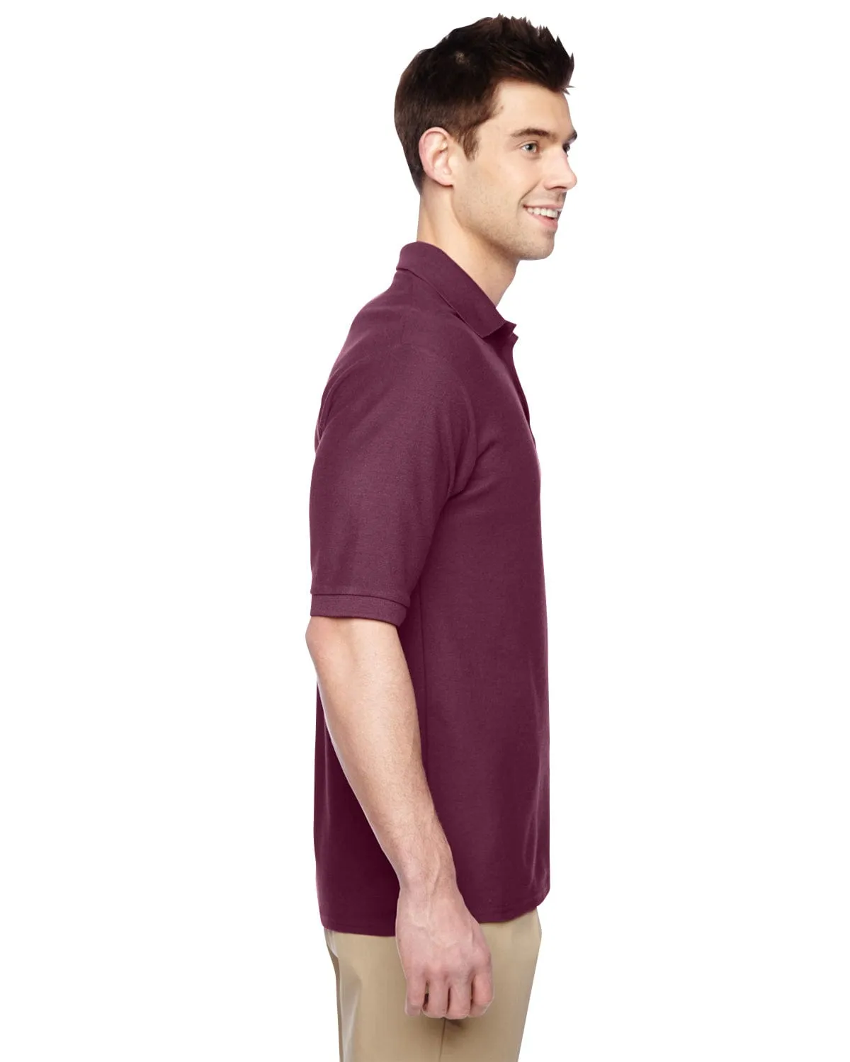 Jerzees Easy-Care Polo | Maroon