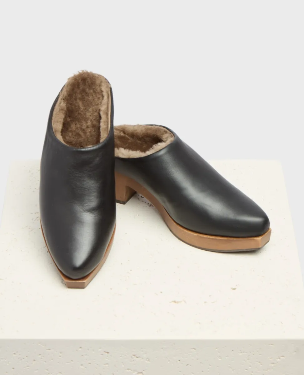 Kera Shearling Clog