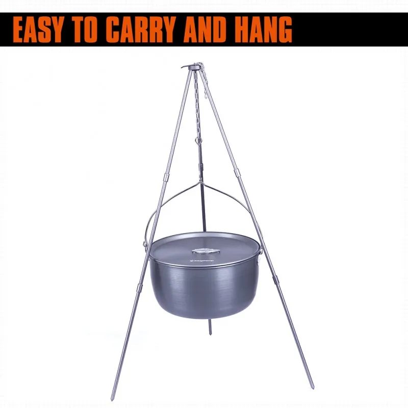 KingCamp - Hard-Anodized Aluminum Cookware Set Of 3 ( Climber IIII )