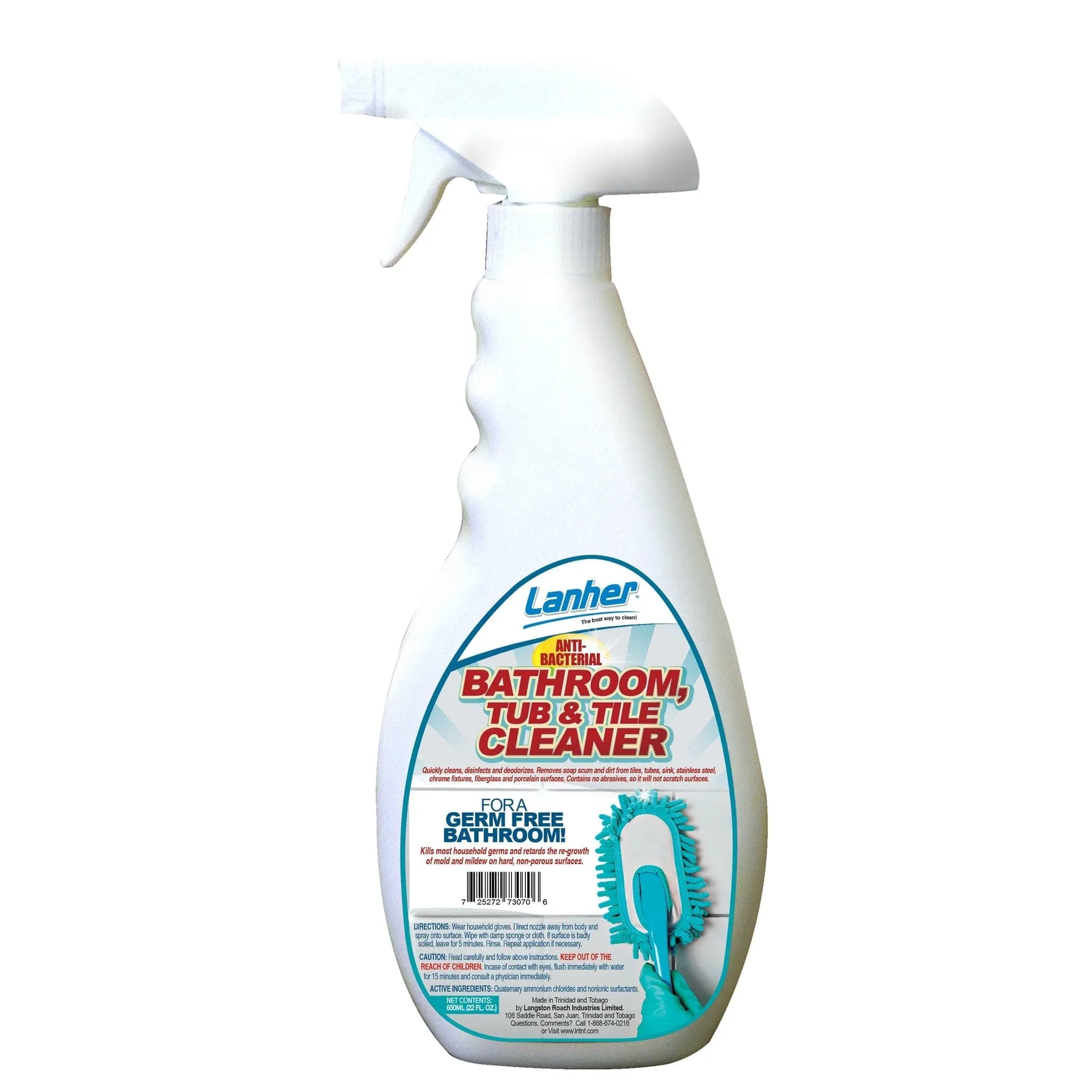 LANHER SPRAY BATHROOM CLEANER 650ML - LSBC650