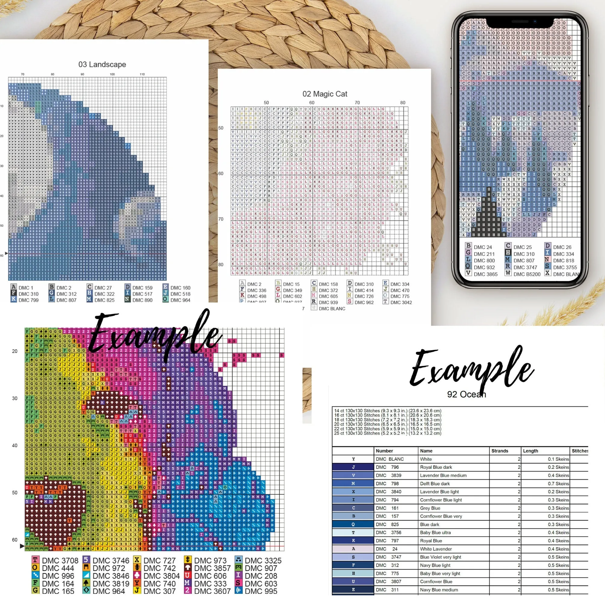 Letter R Cross Stitch Pattern #408