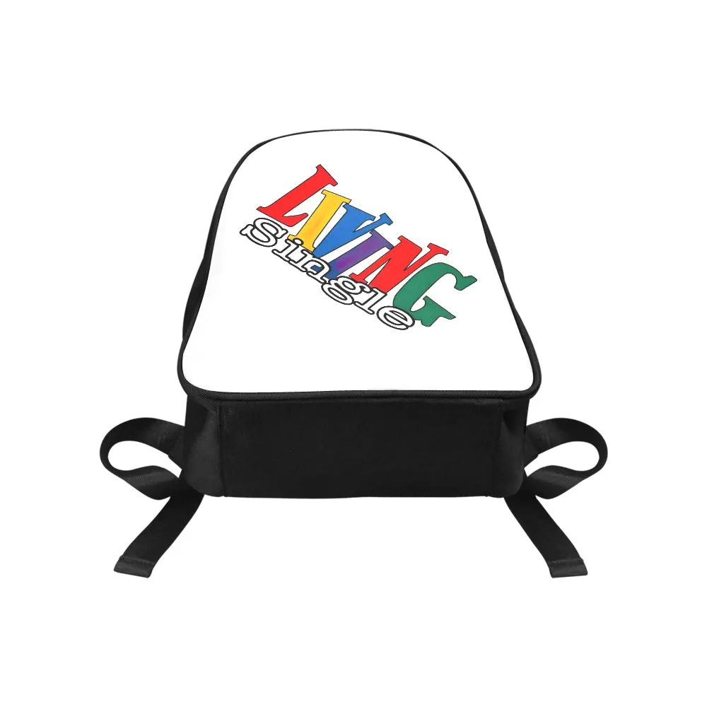 Living Single Canvas Backpack