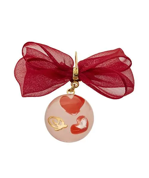 Love Heart Jelly Pierced Earring (Single)【Japan Jewelry】