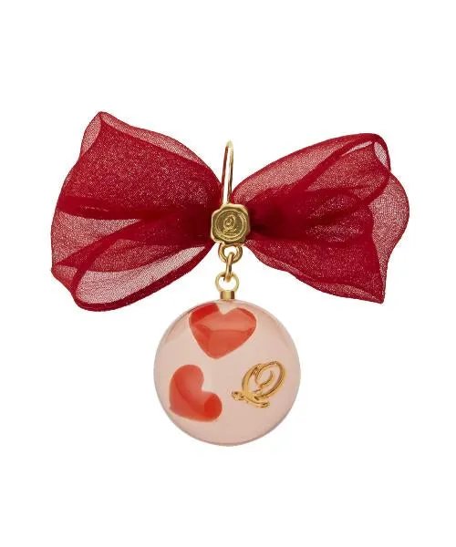 Love Heart Jelly Pierced Earring (Single)【Japan Jewelry】