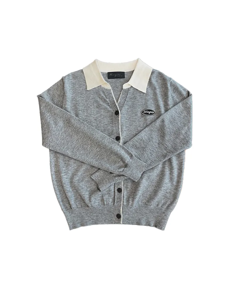 MAGIA Easy Cardigan - Gray
