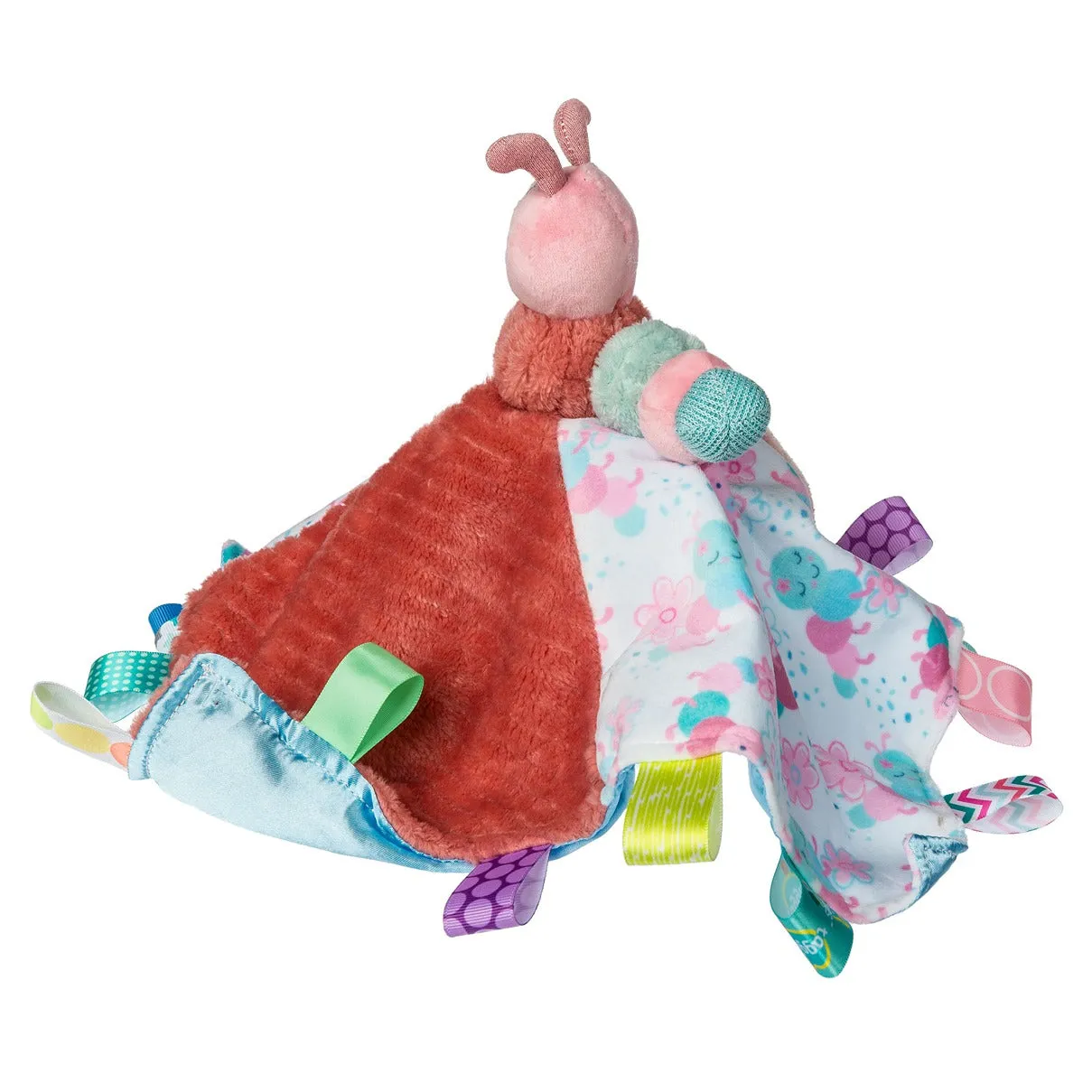 Mary Meyer Taggies Camilla Caterpillar Character Blanket – 13×13″