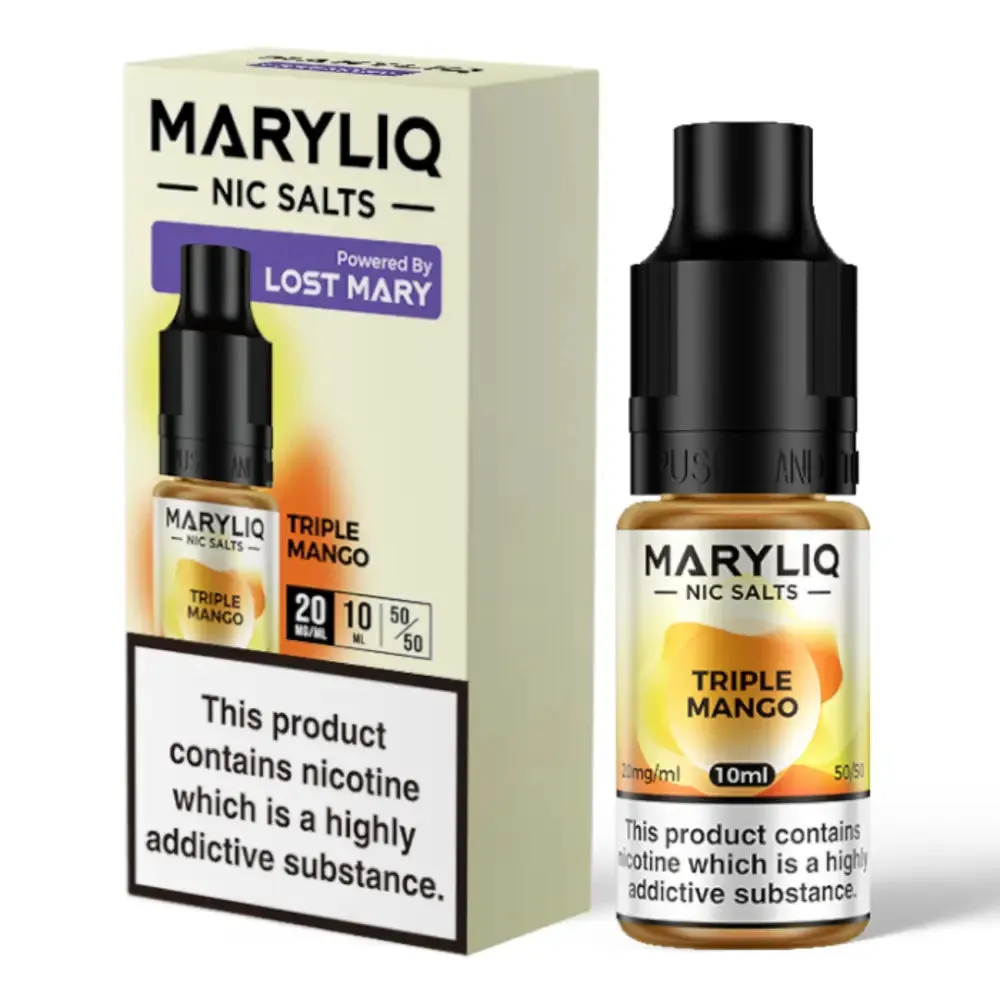 MaryLiq E-Liquid Nic Salt Triple Mango