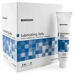 McKesson Medi-Pak Performance Sterile Lubricating Jelly, 4 oz Tube - PK/3 Tubes