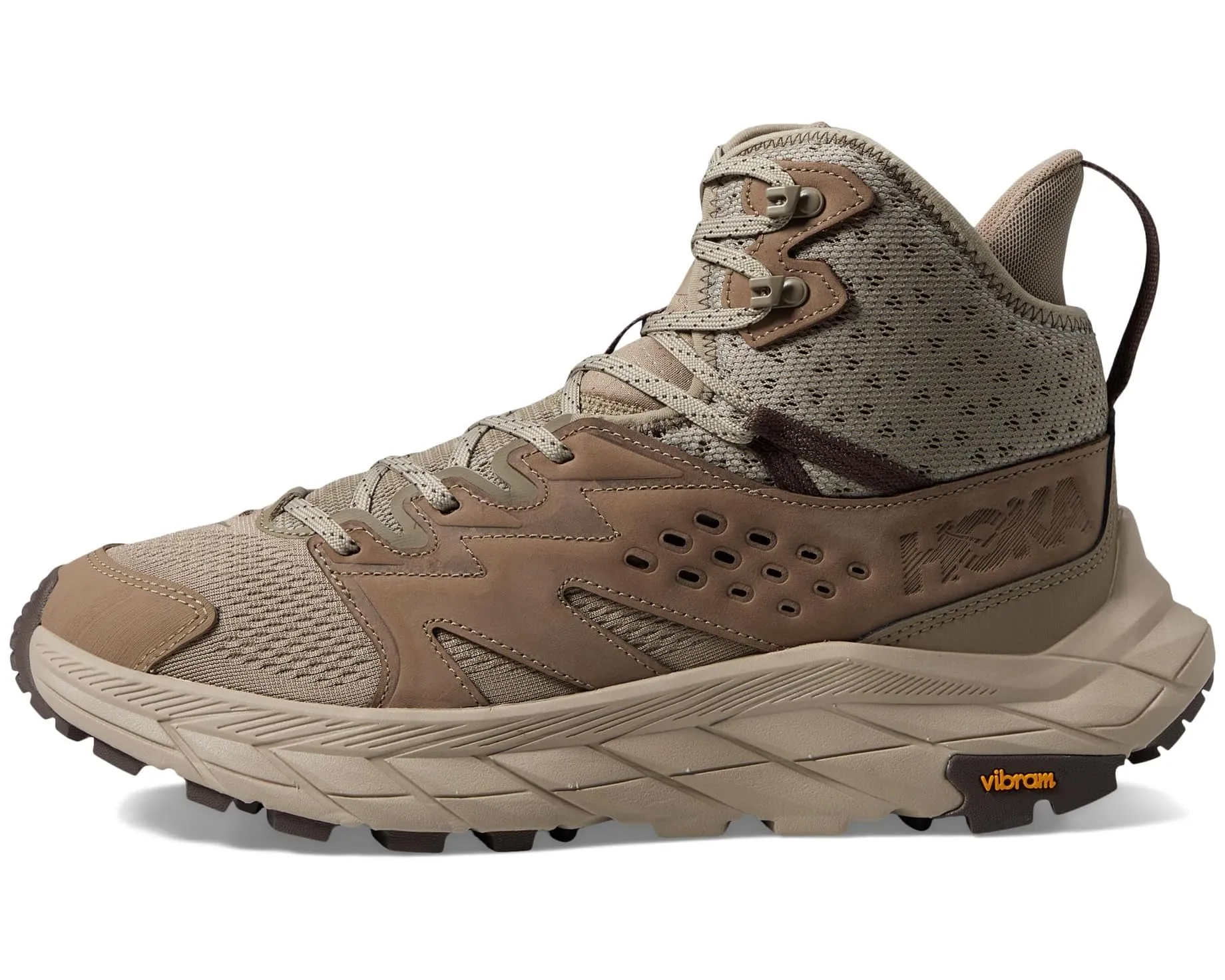 MEN'S HOKA ANACAPA BREEZE MID | DUNE / OXFORD TAN